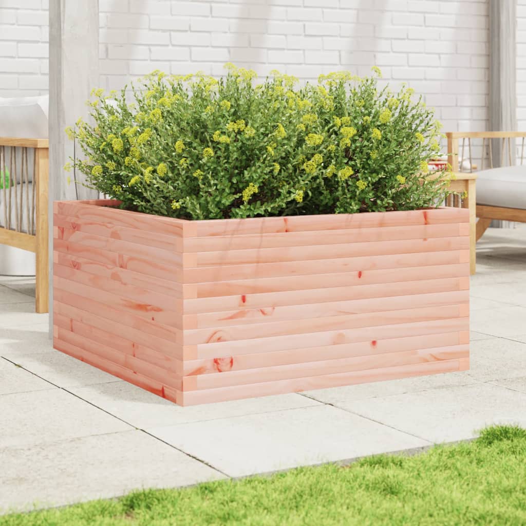Casella di pianificazione Vidaxl 90x90x46 cm Solid Douglashout