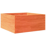 Vidaxl Planning box 100x100x46 cm Solid pine wash brown