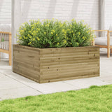 Vidaxl Planning box 100x100x46 cm Impregnated pine