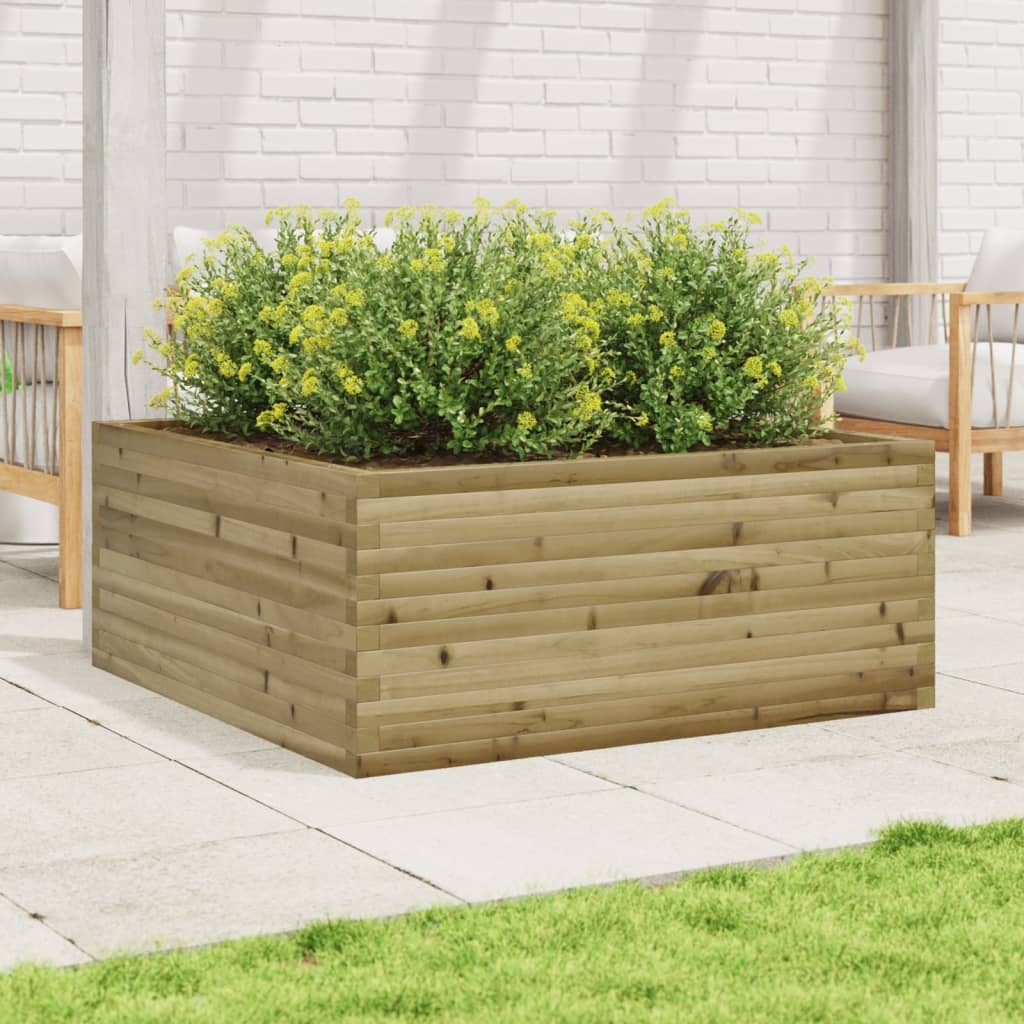 Vidaxl Planning box 110x110x46 cm Impregnated pine