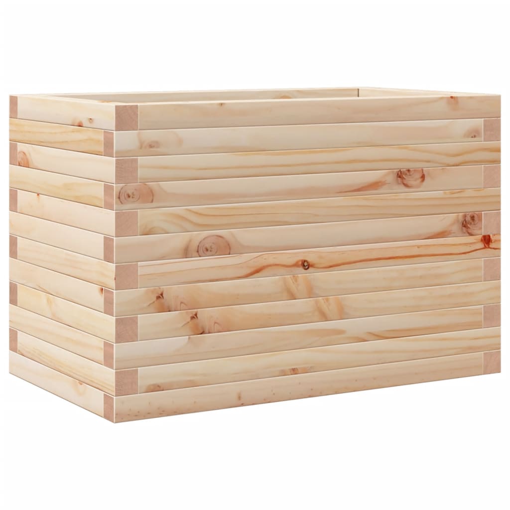 Casella di pianificazione Vidaxl 70x40x46 cm Pino solido