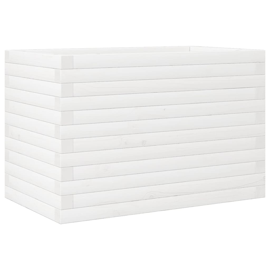 Vidaxl Planning box 70x40x46 cm Solid pine white