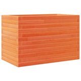 Casella di pianificazione Vidaxl 70x40x46 cm Pinna solida marrone
