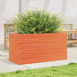 Vidaxl Planning box 90x40x46 cm Solid pine wash brown