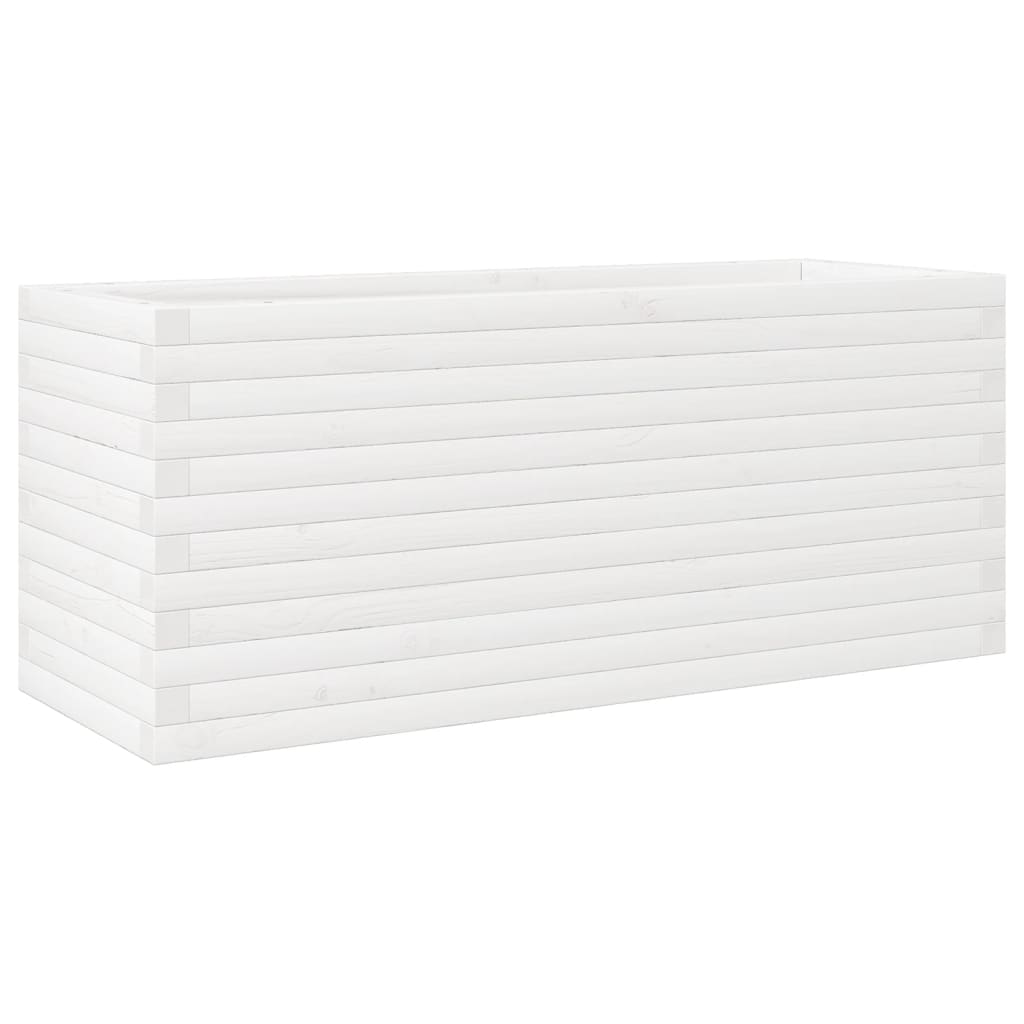 VidaXL Planning box 110x40x46 cm Solid pine white