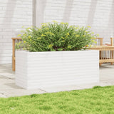 VidaXL Planning box 110x40x46 cm Solid pine white
