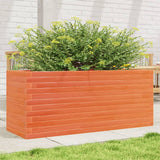 Vidaxl Planning box 110x40x46 cm Solid pine wash brown