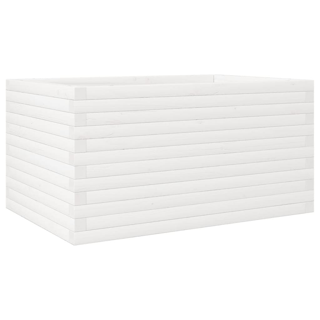 Vidaxl Planning box 90x60x46 cm Solid pine white