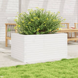 Vidaxl Planning box 90x60x46 cm Solid pine white