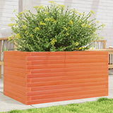 VidaXL Planning box 90x60x46 cm Solid pine wash brown