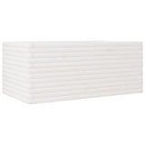 VidaXL Planning box 110x60x46 cm Solid pine white