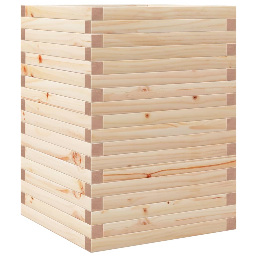 VidaXL Planning box 50x50x68.5 cm Solid pine