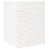 VidaXL Planning box 50x50x68.5 cm Solid pine white
