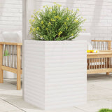 VidaXL Planning box 50x50x68.5 cm Solid pine white