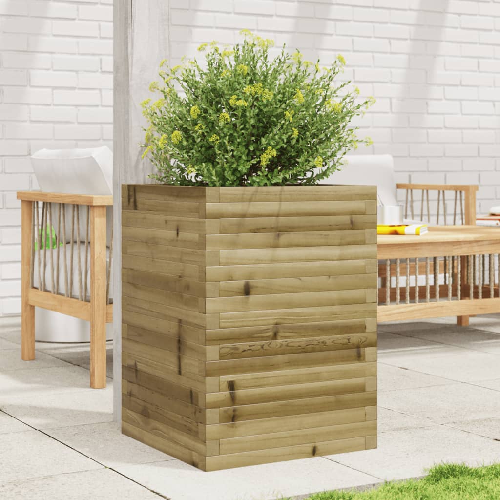 Vidaxl Planning box 50x50x68.5 cm Impregnated pine