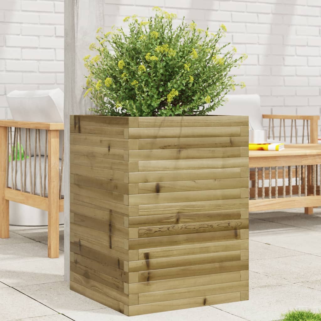 Vidaxl Planning box 50x50x68.5 cm Impregnated pine