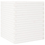 VidaXL Planter Big 60x60x68.5 cm Solid pine white