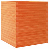 Casella di pianificazione Vidaxl 60x60x68,5 cm Basco di pino solido marrone