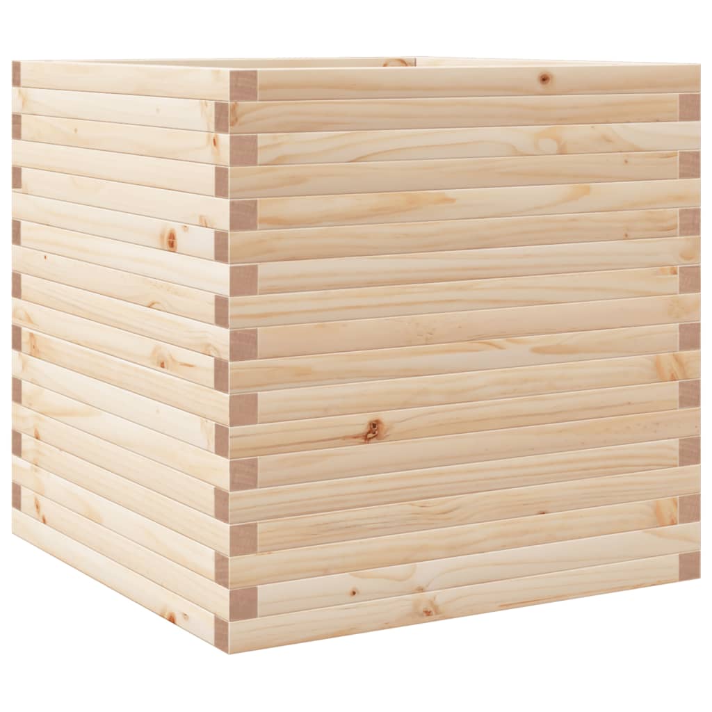 VidaXL Planning box 70x70x68.5 cm Solid pine