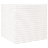 VidaXL Planning box 70x70x68.5 cm Solid pine white