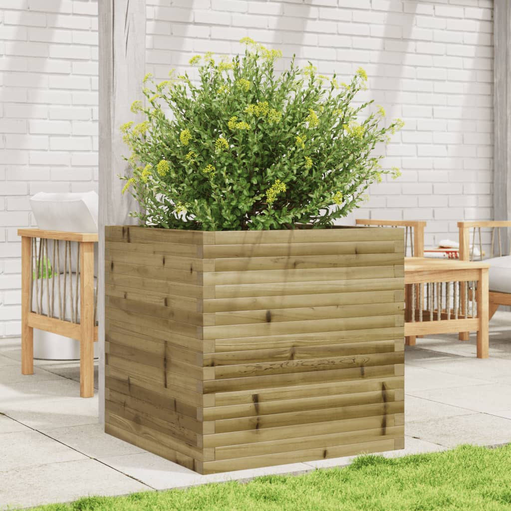 VidaXL Planterbak 70x70x68.5 cm Impregnated pine