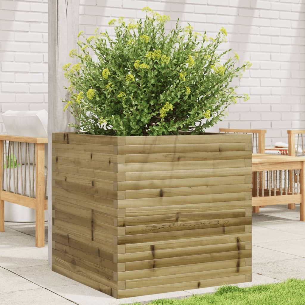 VidaXL Planterbak 70x70x68.5 cm Impregnated pine