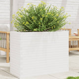 VidaXL Planning box 90x40x68.5 cm Solid pine white