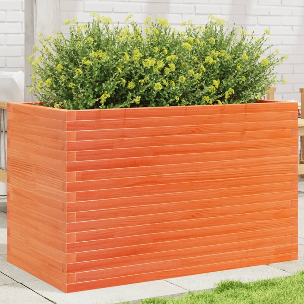 Vidaxl Planning Box 110x60x68,5 cm pevná borovice