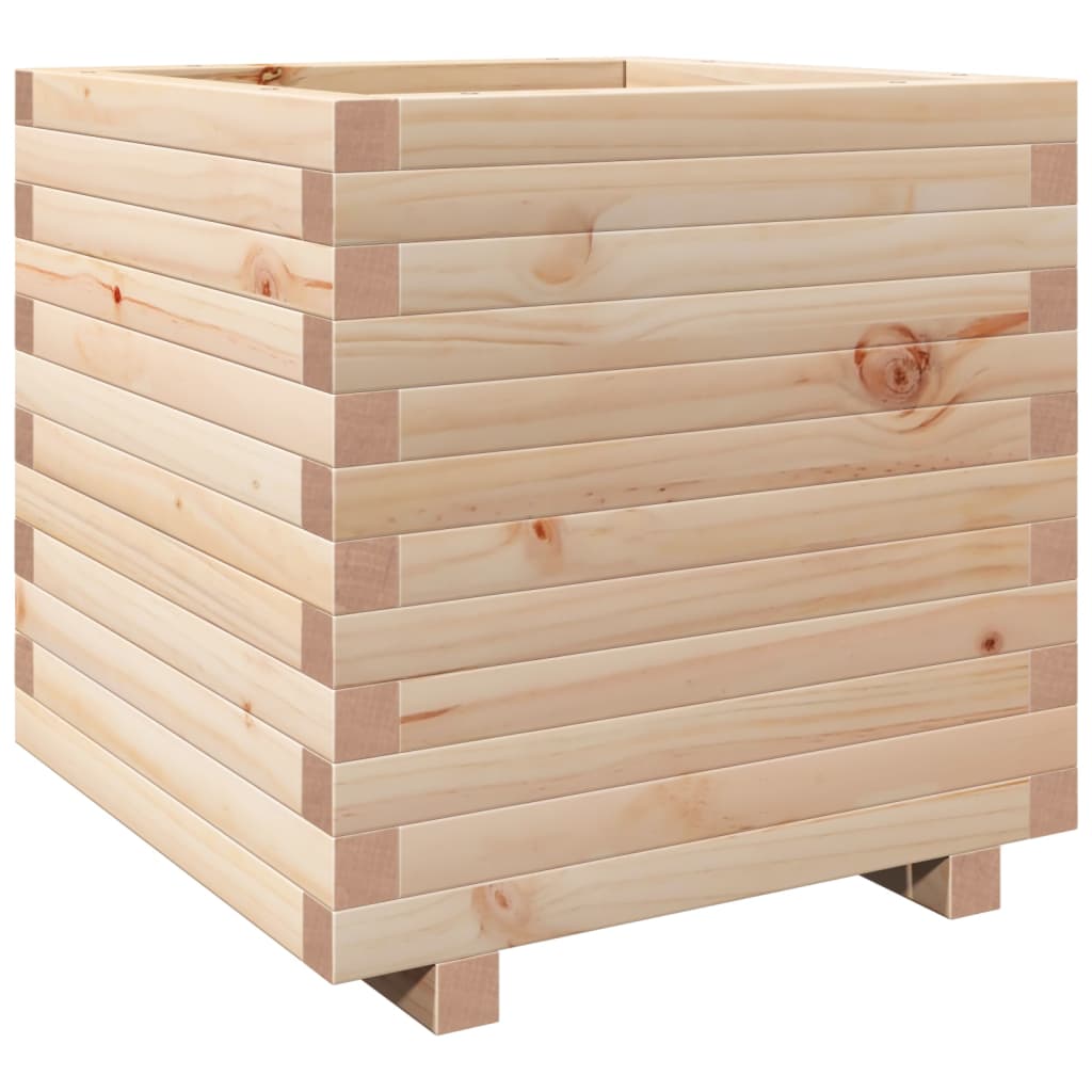 Vidaxl Planning Box 50x50x49,5 cm solid fyrretræ