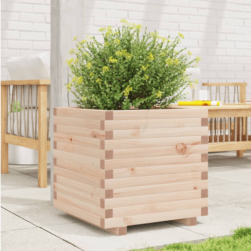 Vidaxl Planning Box 50x50x49,5 cm solid fyrretræ