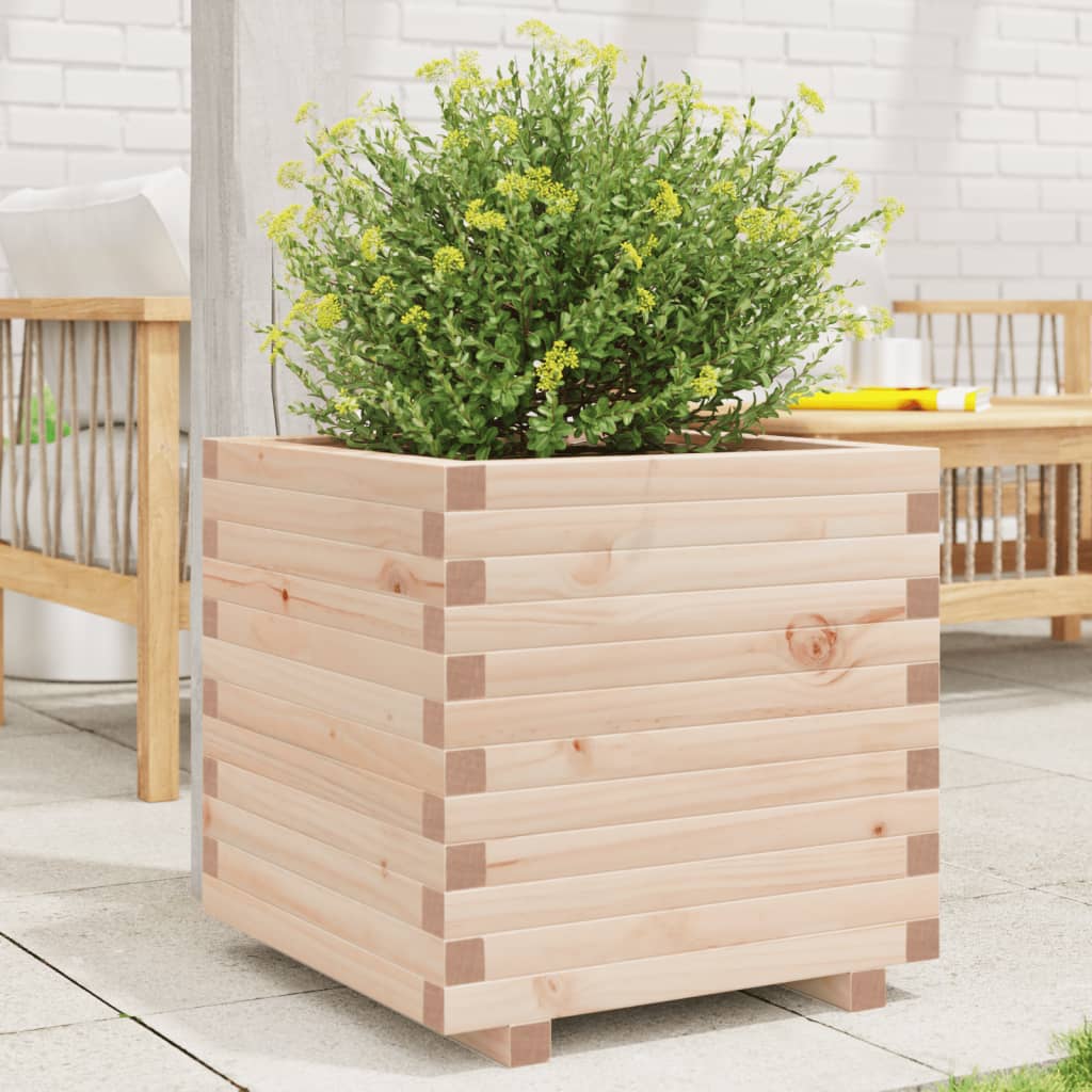 Vidaxl Planning Box 50x50x49,5 cm solid fyrretræ