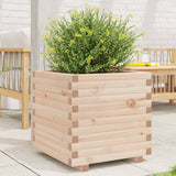 Vidaxl Planning Box 50x50x49,5 cm solid fyrretræ