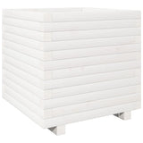 Plánovací box Vidaxl 50x50x49,5 cm pevná borovice bílá