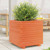 Plánovací box Vidaxl 50x50x49,5 cm pevná borovice promývá hnědá