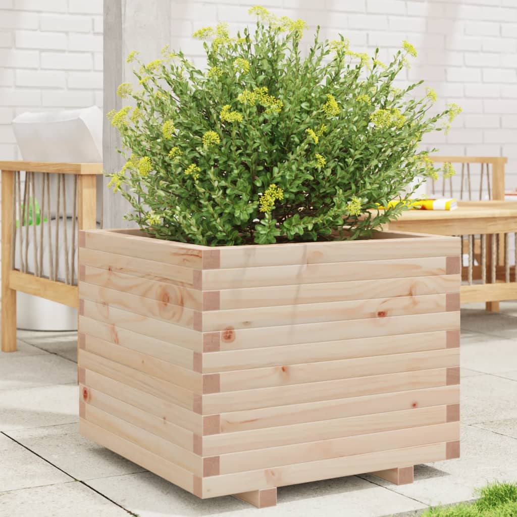 VidaXL Planning box 60x60x49.5 cm Solid pine
