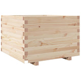 Vidaxl Planning Box 70x70x49,5 cm pevná borovice