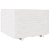 VidaXL Planning box 70x70x49.5 cm Solid pine white