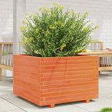 VidaXL Planter Big 70x70x49.5 cm Solid pine wash brown