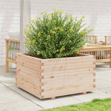 Vidaxl Planning box 80x80x49.5 cm Solid pine