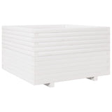 Vidaxl Planning Box 80x80x49,5 cm pevná borovice bílá