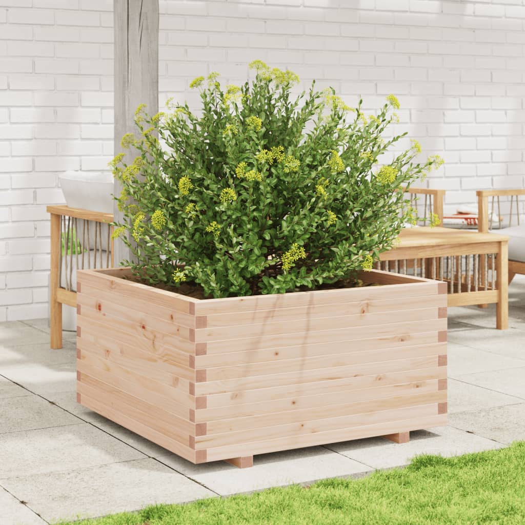 Vidaxl Planning Box 90x90x49,5 cm Solid fyrretræ