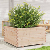 Vidaxl Planning Box 90x90x49,5 cm Solid fyrretræ