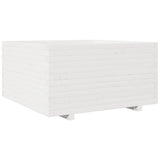 Plánovací box Vidaxl 90x90x49,5 cm pevná borovice bílá
