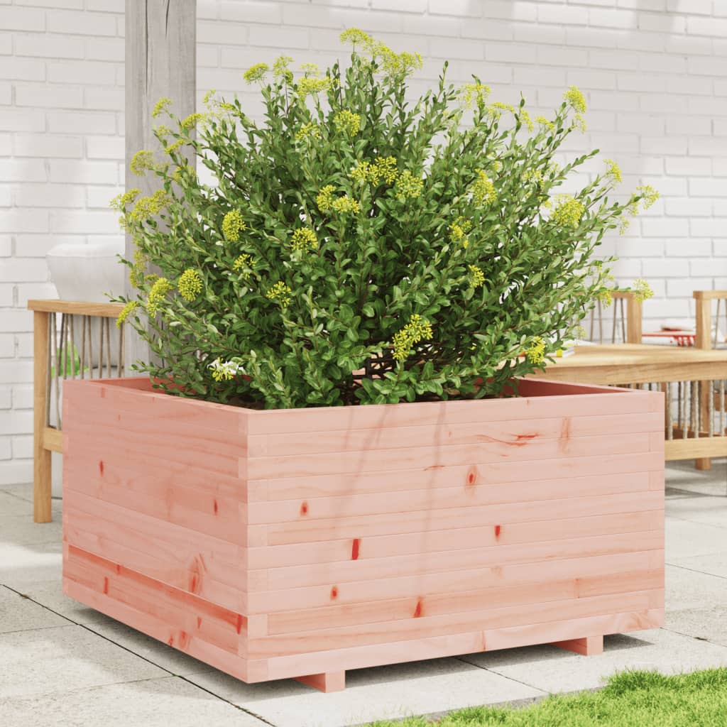 VidaXL Plannbak 90x90x49.5 cm Solid Douglashout
