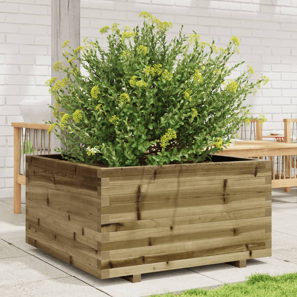 Vidaxl Planning Box 90x90x49,5 cm imprægneret fyrretræ