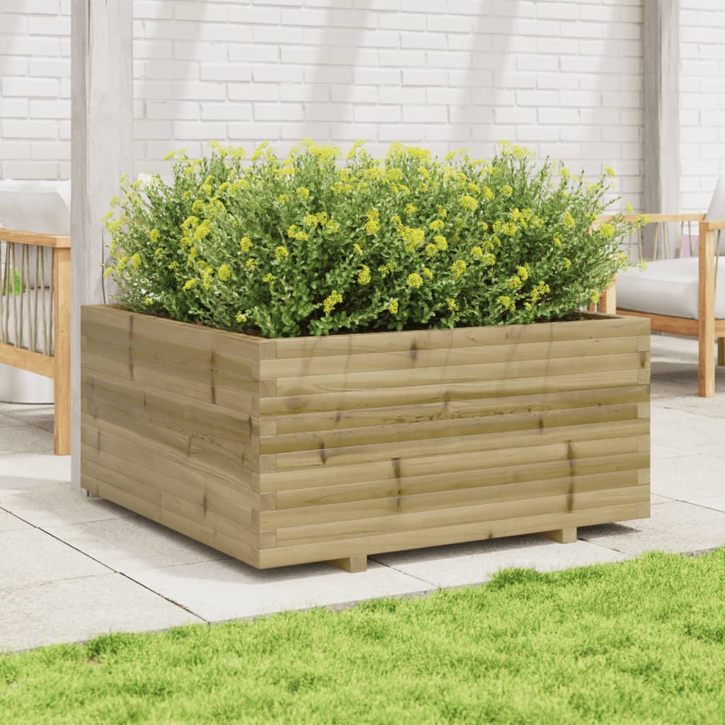 Vidaxl Planning box 100x100x49.5 cm Impregnated pine