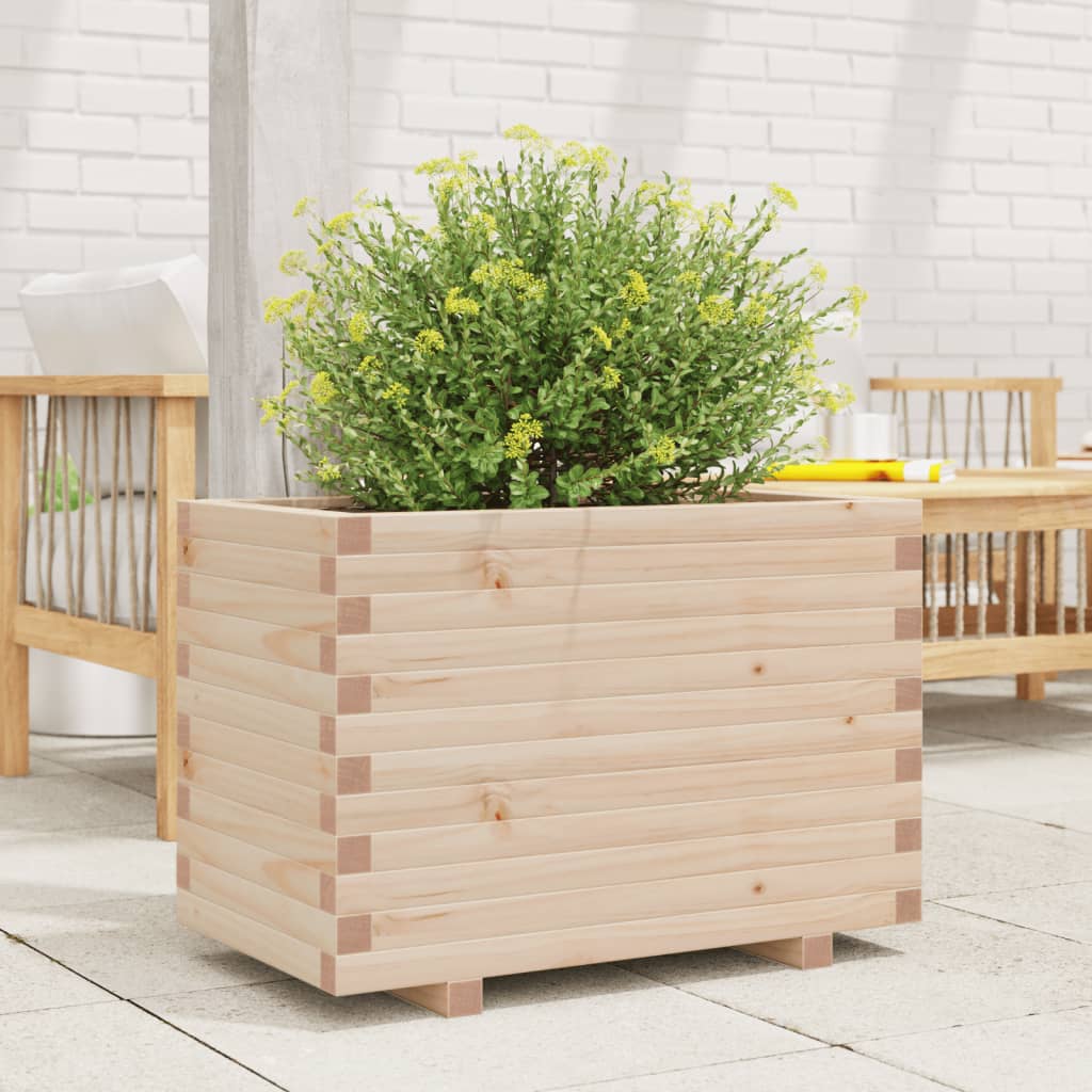 VidaXL Planning box 70x40x49.5 cm Solid pine