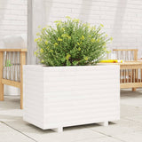 VidaXL Planning box 70x40x49.5 cm Solid pine white