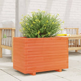 VidaXL Planning box 70x40x49.5 cm Solid pine wash brown