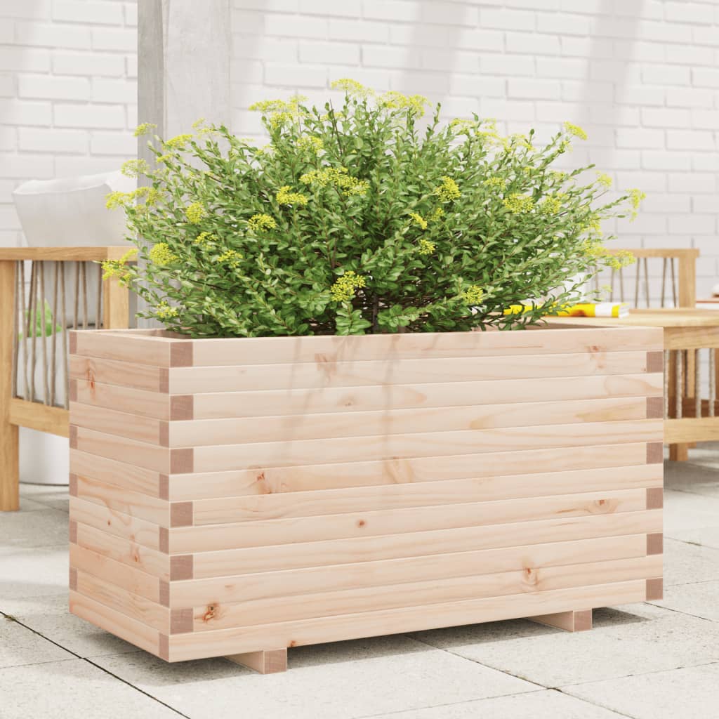 Vidaxl Planning box 90x40x49.5 cm Solid pine